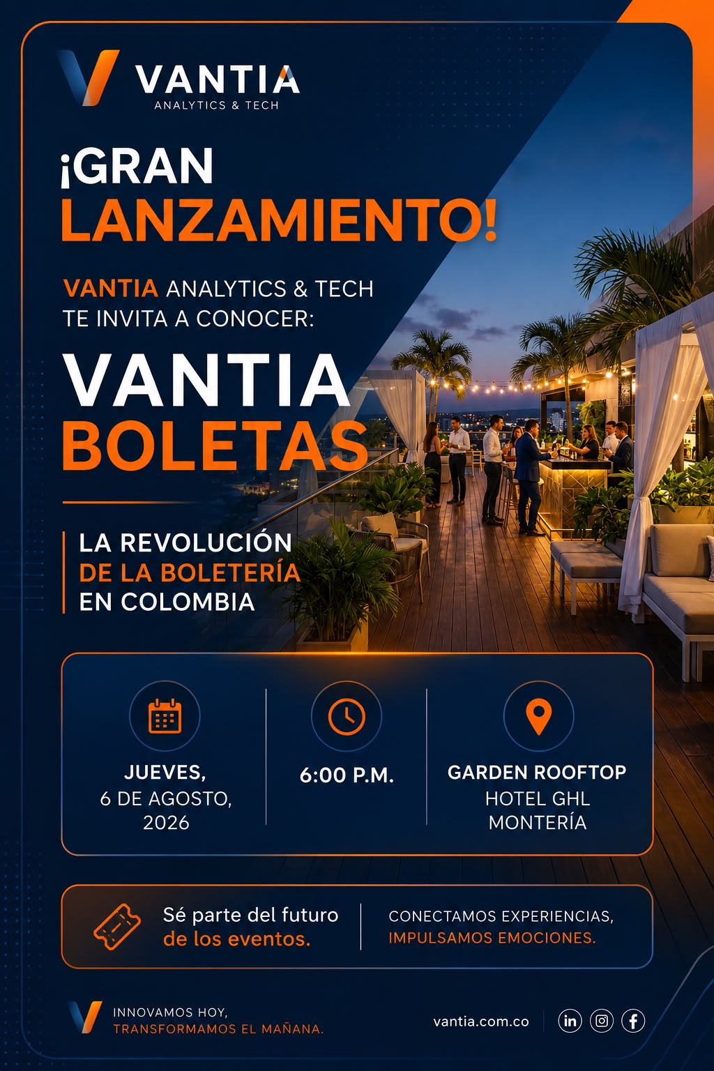 Lanzamiento Vantia
